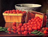 Baskets of Raspberries by Levi Wells Prentice